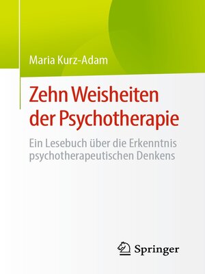 cover image of Zehn Weisheiten der Psychotherapie